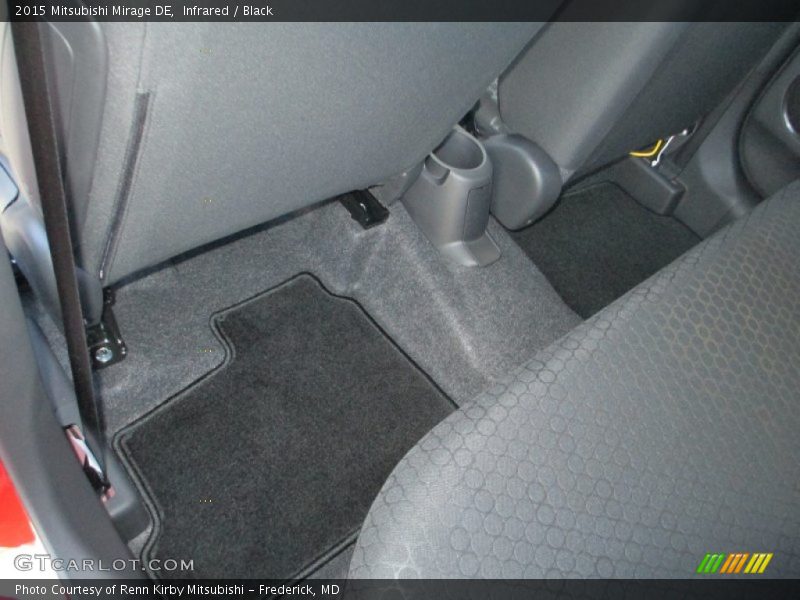 Infrared / Black 2015 Mitsubishi Mirage DE