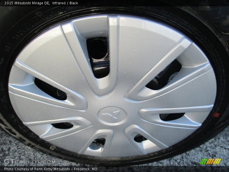 Infrared / Black 2015 Mitsubishi Mirage DE