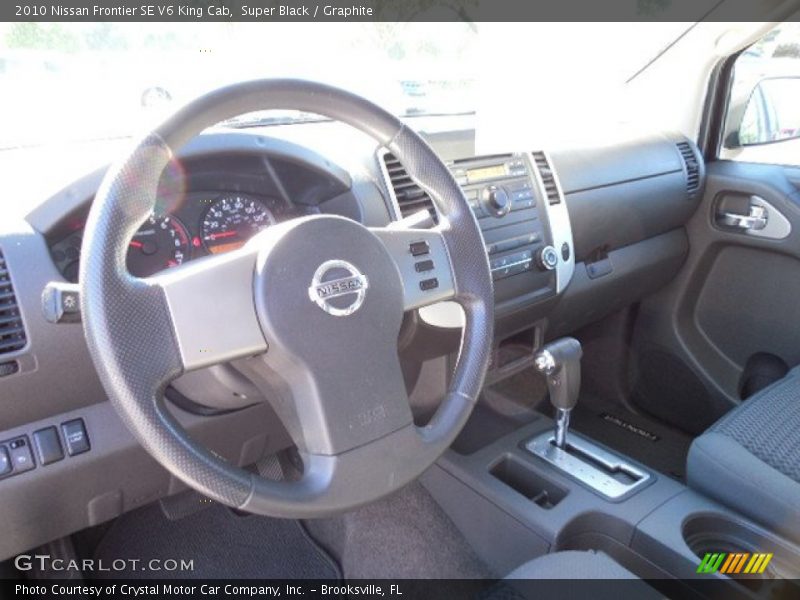 Super Black / Graphite 2010 Nissan Frontier SE V6 King Cab