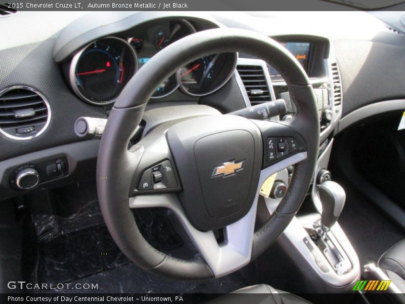 Autumn Bronze Metallic / Jet Black 2015 Chevrolet Cruze LT