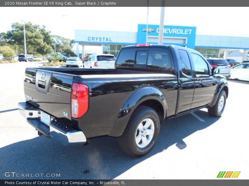 Super Black / Graphite 2010 Nissan Frontier SE V6 King Cab