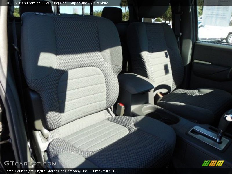 Super Black / Graphite 2010 Nissan Frontier SE V6 King Cab
