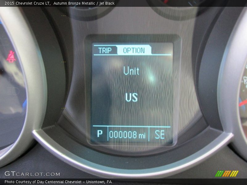 Autumn Bronze Metallic / Jet Black 2015 Chevrolet Cruze LT