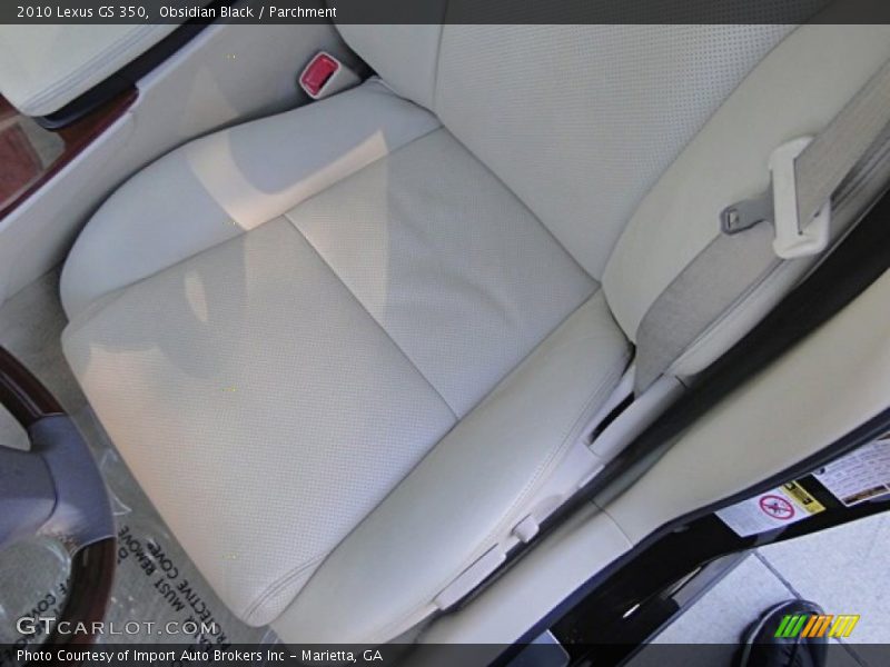 Obsidian Black / Parchment 2010 Lexus GS 350