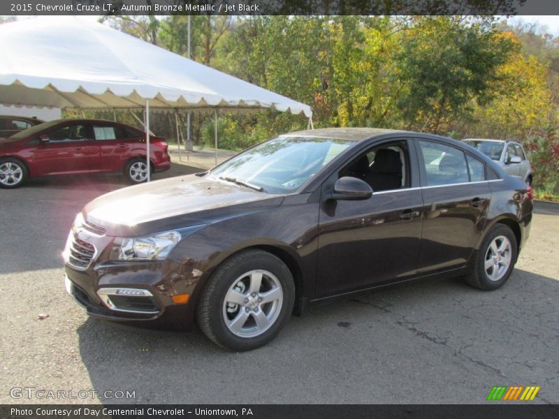 Autumn Bronze Metallic / Jet Black 2015 Chevrolet Cruze LT