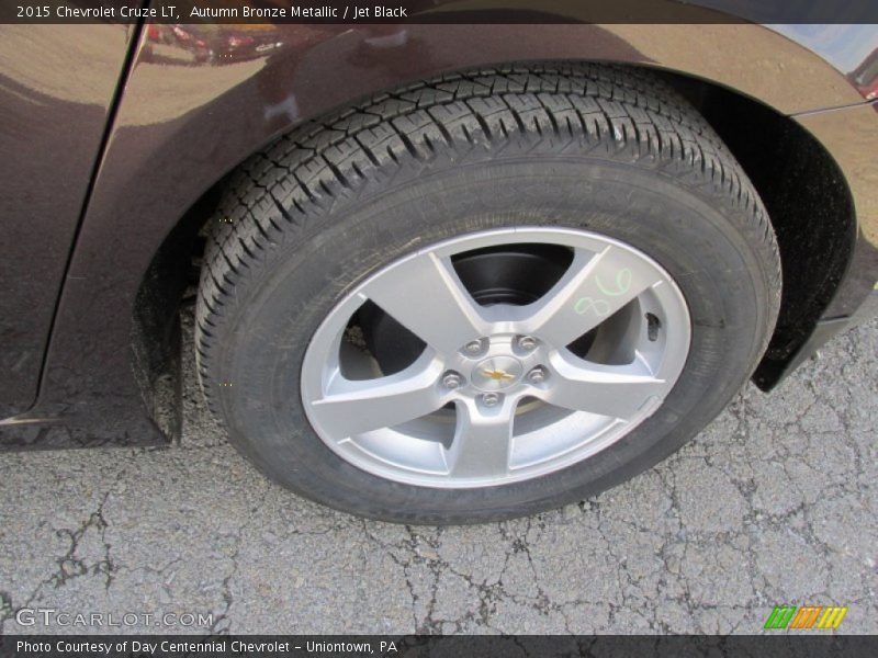 Autumn Bronze Metallic / Jet Black 2015 Chevrolet Cruze LT