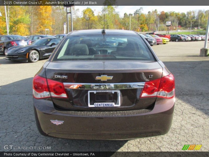Autumn Bronze Metallic / Jet Black 2015 Chevrolet Cruze LT