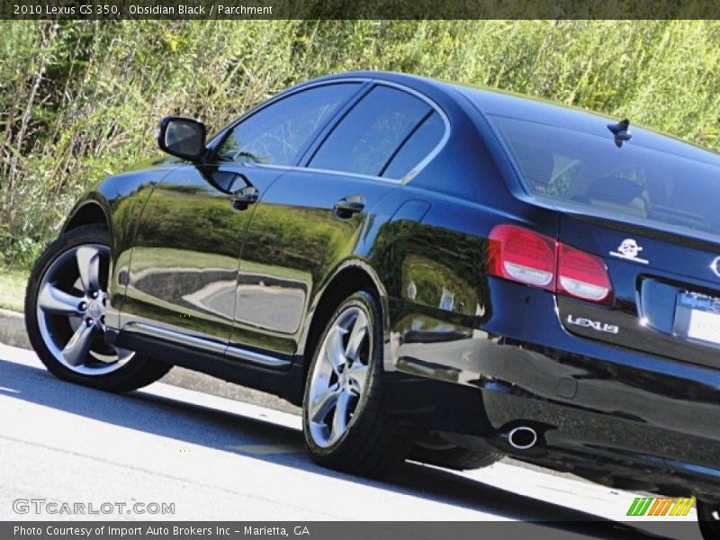 Obsidian Black / Parchment 2010 Lexus GS 350