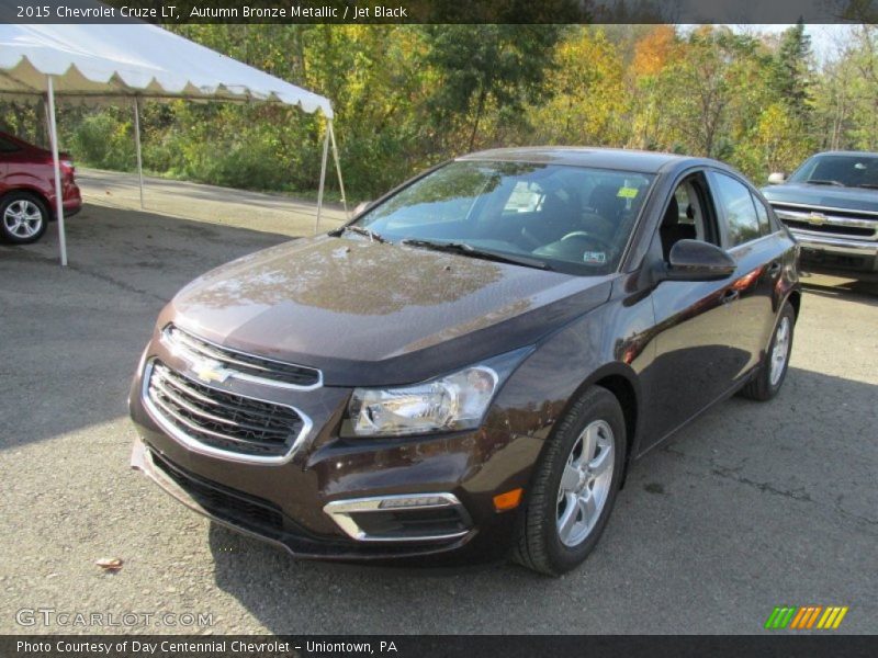 Autumn Bronze Metallic / Jet Black 2015 Chevrolet Cruze LT