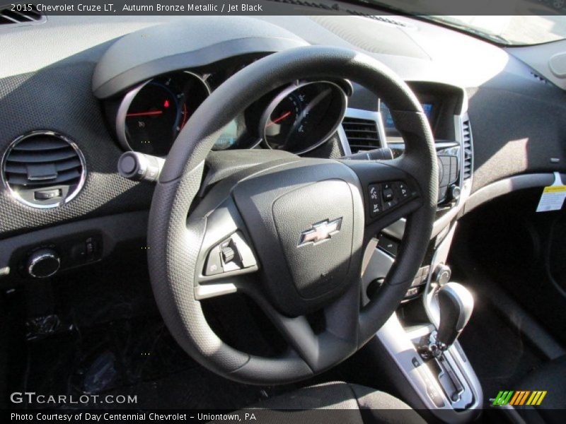 Autumn Bronze Metallic / Jet Black 2015 Chevrolet Cruze LT