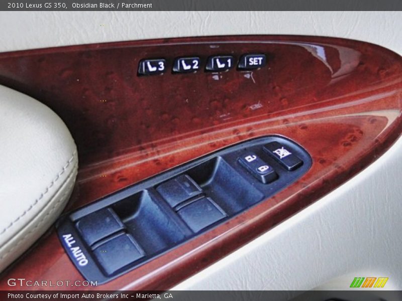 Obsidian Black / Parchment 2010 Lexus GS 350