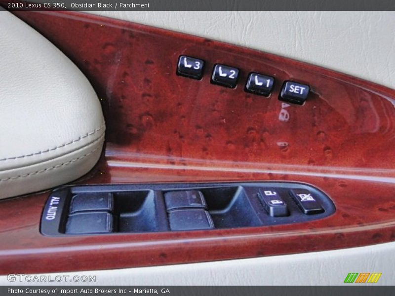 Obsidian Black / Parchment 2010 Lexus GS 350