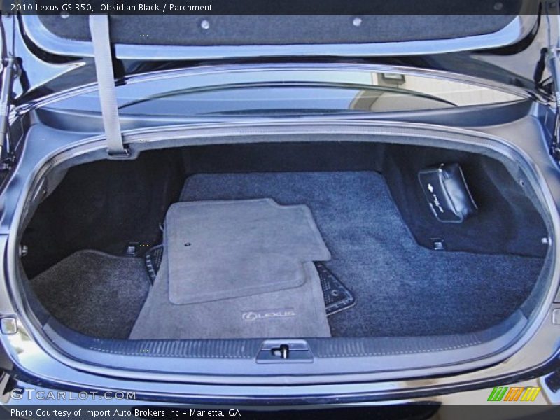 Obsidian Black / Parchment 2010 Lexus GS 350