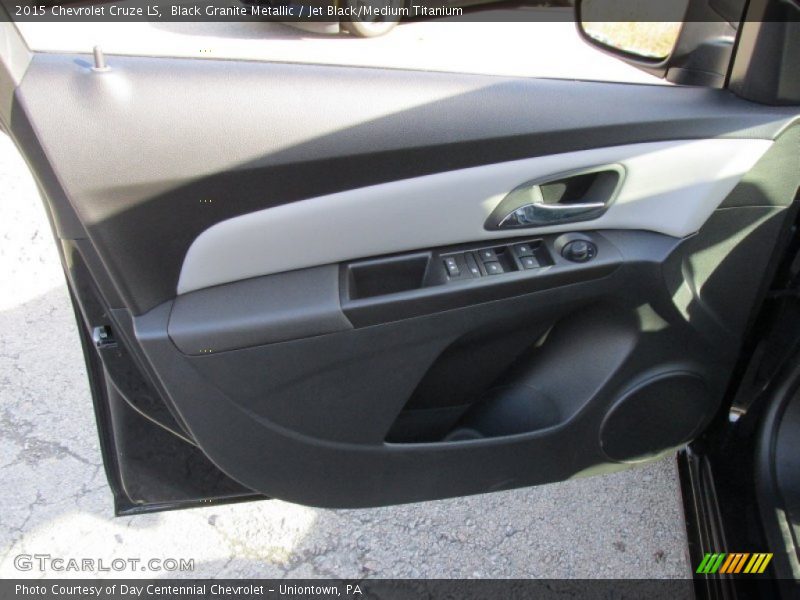 Black Granite Metallic / Jet Black/Medium Titanium 2015 Chevrolet Cruze LS