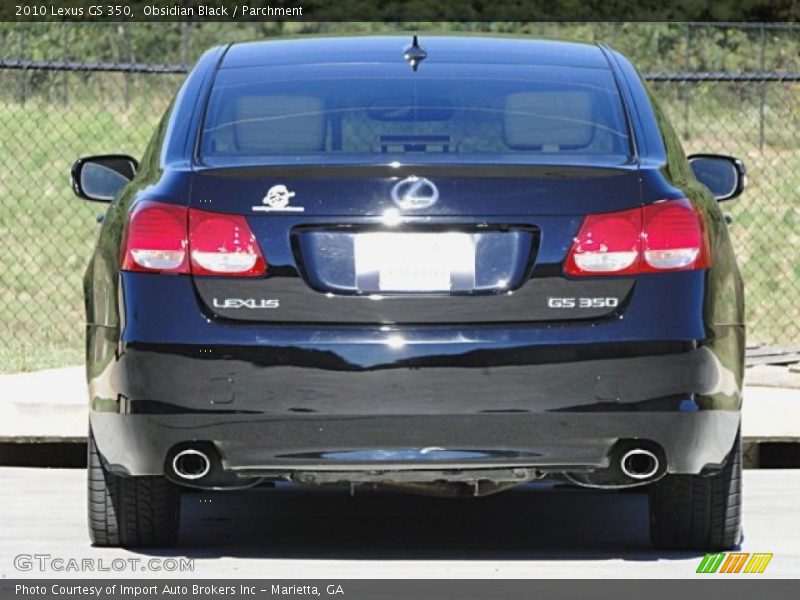 Obsidian Black / Parchment 2010 Lexus GS 350