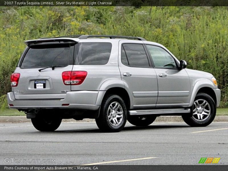 Silver Sky Metallic / Light Charcoal 2007 Toyota Sequoia Limited
