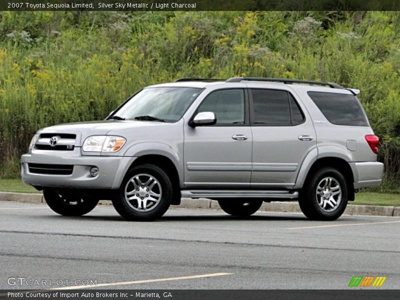 Silver Sky Metallic / Light Charcoal 2007 Toyota Sequoia Limited