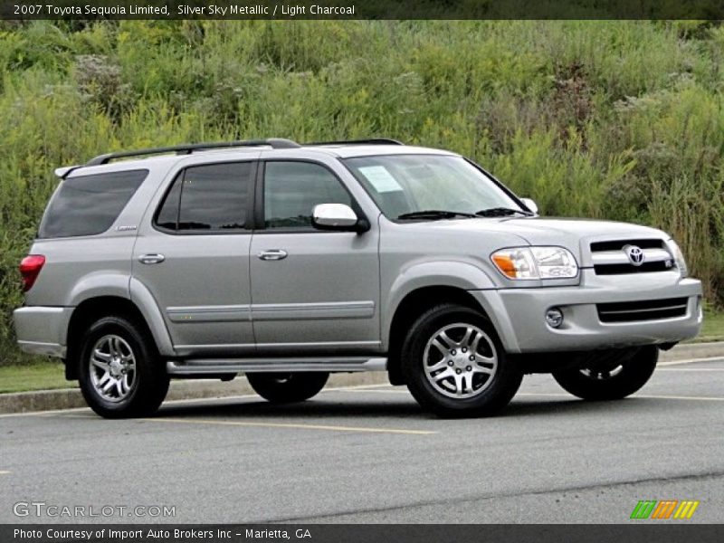 Silver Sky Metallic / Light Charcoal 2007 Toyota Sequoia Limited