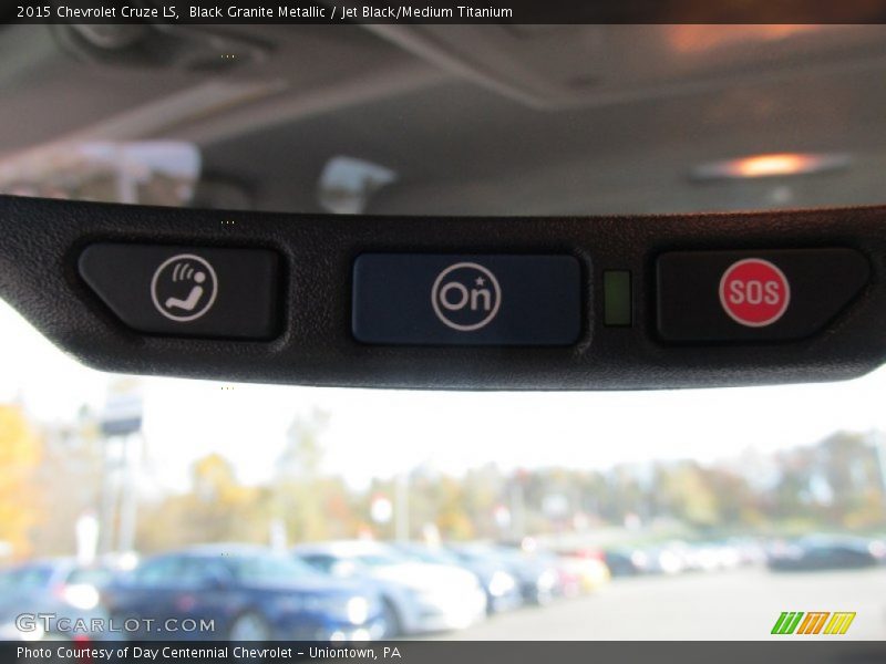 Black Granite Metallic / Jet Black/Medium Titanium 2015 Chevrolet Cruze LS