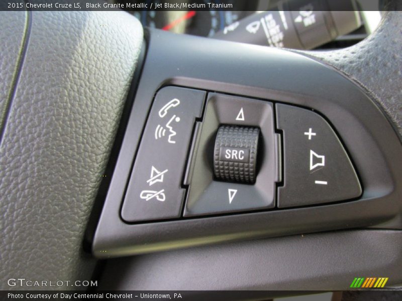 Black Granite Metallic / Jet Black/Medium Titanium 2015 Chevrolet Cruze LS