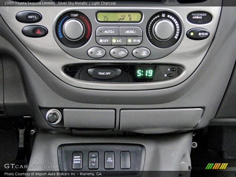 Silver Sky Metallic / Light Charcoal 2007 Toyota Sequoia Limited