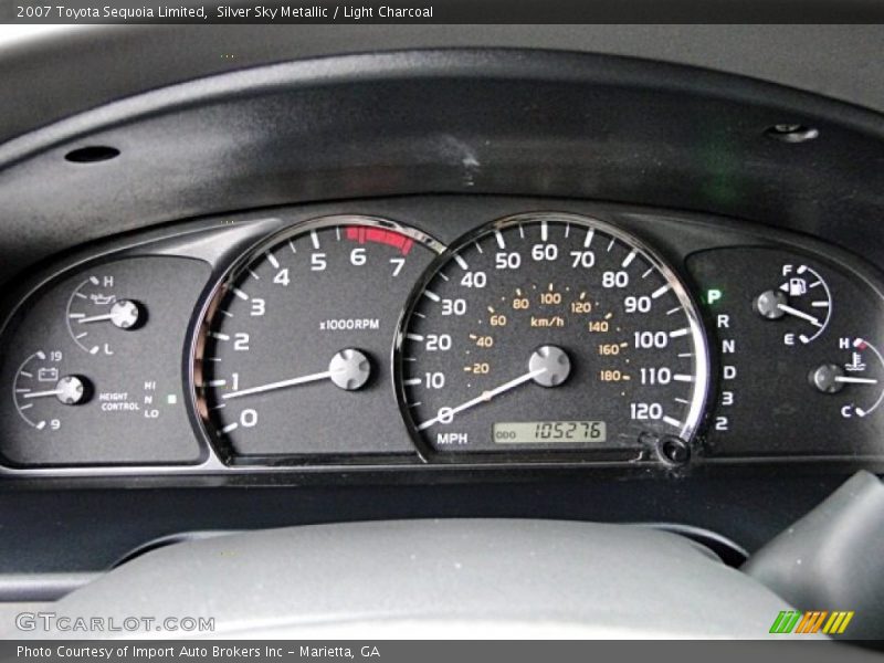 Silver Sky Metallic / Light Charcoal 2007 Toyota Sequoia Limited