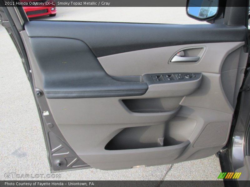 Smoky Topaz Metallic / Gray 2011 Honda Odyssey EX-L