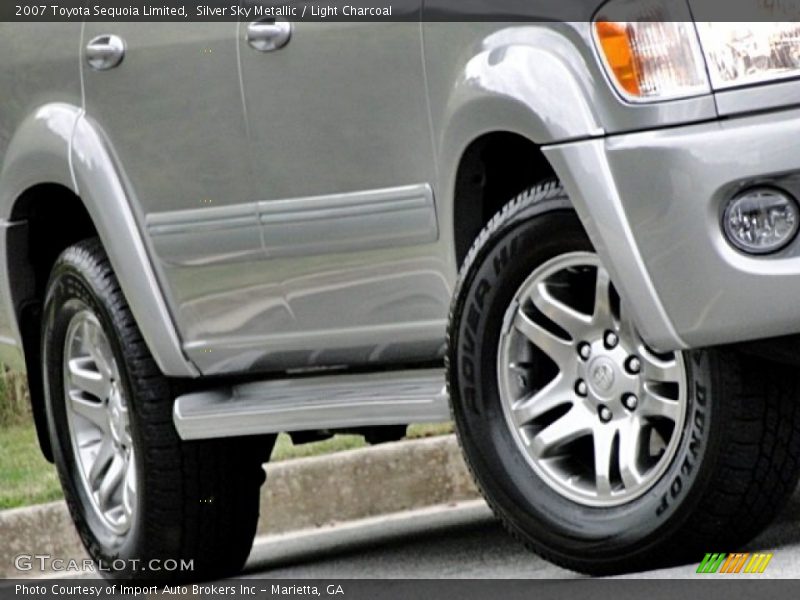 Silver Sky Metallic / Light Charcoal 2007 Toyota Sequoia Limited