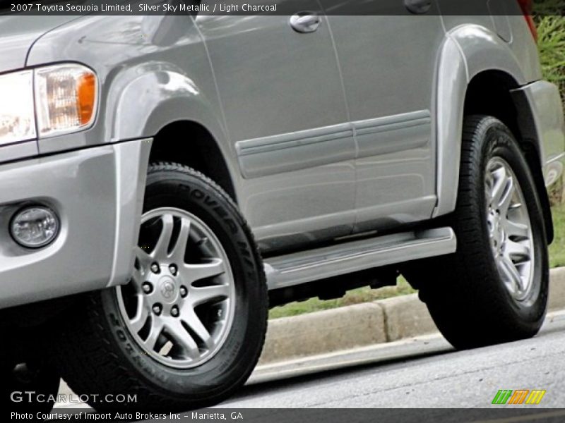 Silver Sky Metallic / Light Charcoal 2007 Toyota Sequoia Limited
