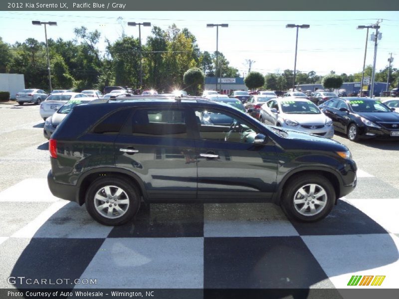 Pacific Blue / Gray 2012 Kia Sorento LX