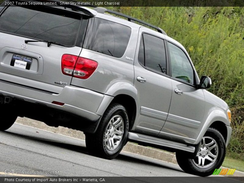 Silver Sky Metallic / Light Charcoal 2007 Toyota Sequoia Limited