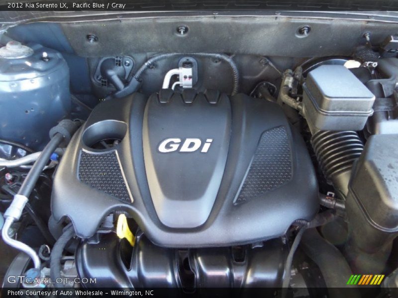 Pacific Blue / Gray 2012 Kia Sorento LX