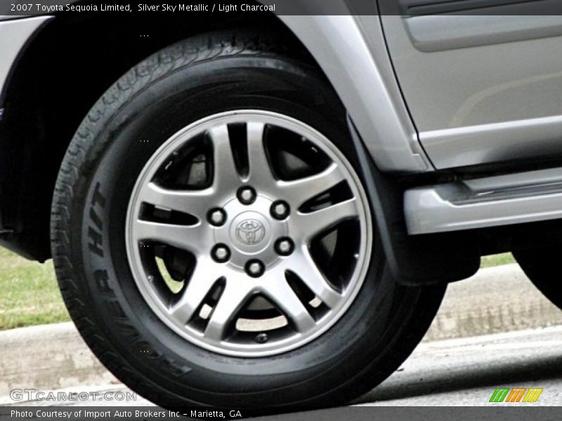 Silver Sky Metallic / Light Charcoal 2007 Toyota Sequoia Limited
