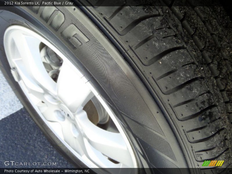 Pacific Blue / Gray 2012 Kia Sorento LX