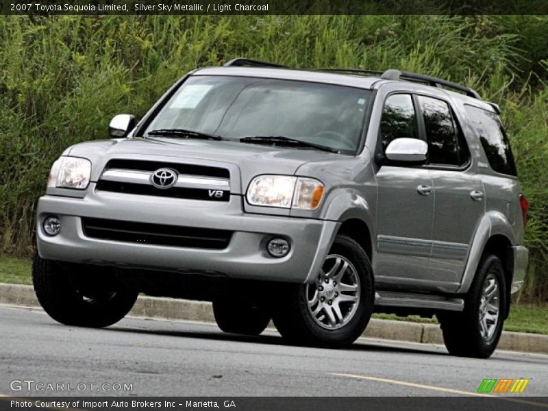 Silver Sky Metallic / Light Charcoal 2007 Toyota Sequoia Limited
