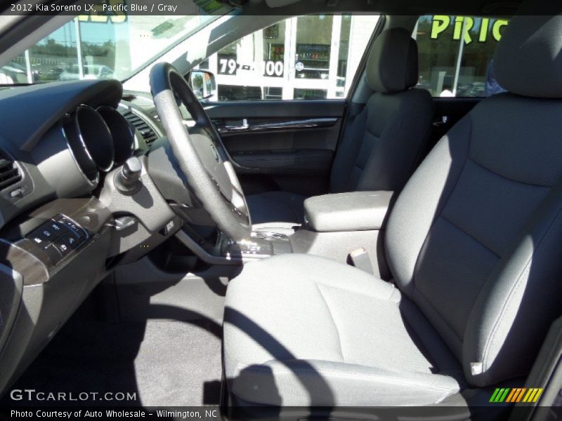 Pacific Blue / Gray 2012 Kia Sorento LX
