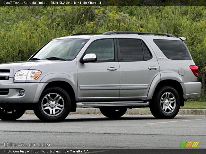 Silver Sky Metallic / Light Charcoal 2007 Toyota Sequoia Limited