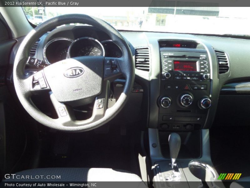Pacific Blue / Gray 2012 Kia Sorento LX
