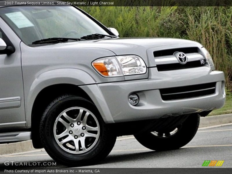 Silver Sky Metallic / Light Charcoal 2007 Toyota Sequoia Limited
