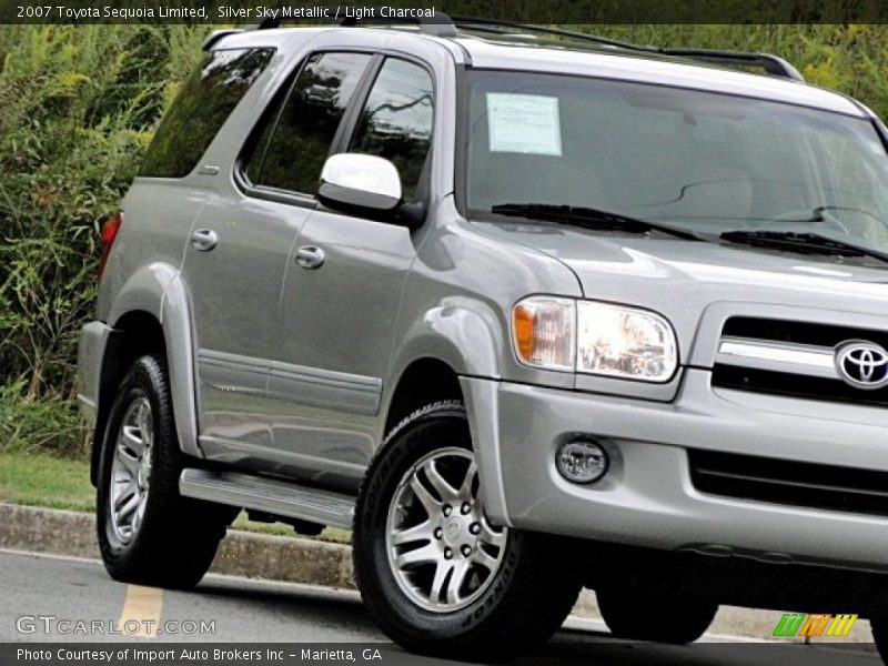 Silver Sky Metallic / Light Charcoal 2007 Toyota Sequoia Limited