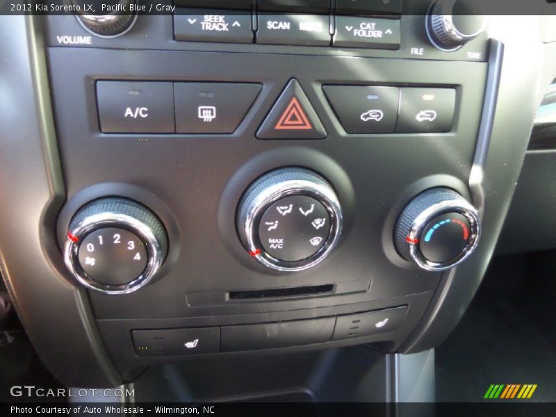 Pacific Blue / Gray 2012 Kia Sorento LX