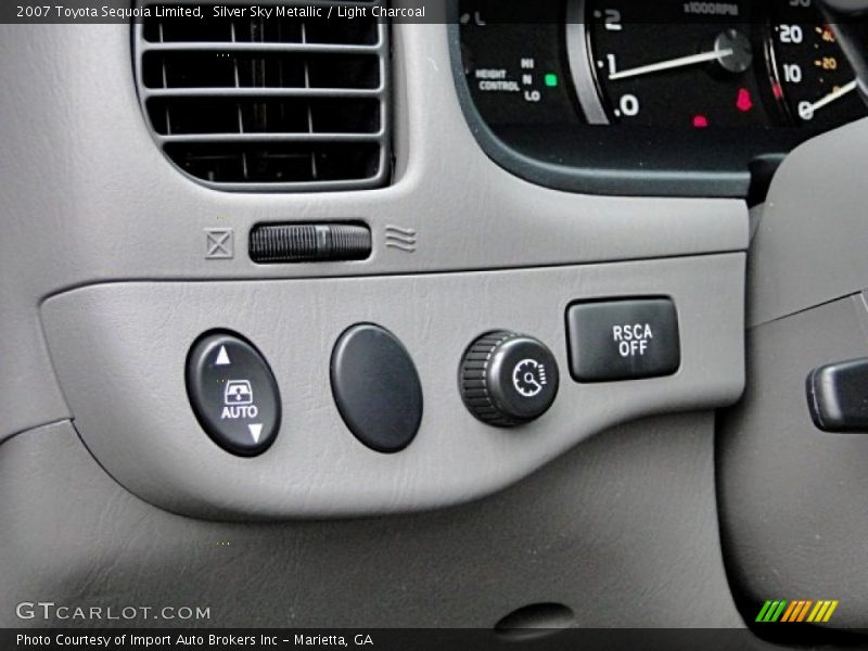 Controls of 2007 Sequoia Limited