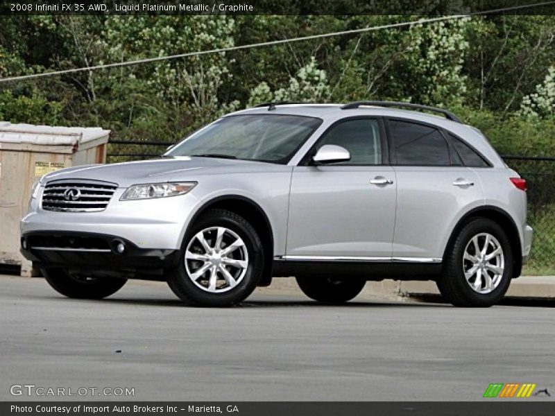 Front 3/4 View of 2008 FX 35 AWD
