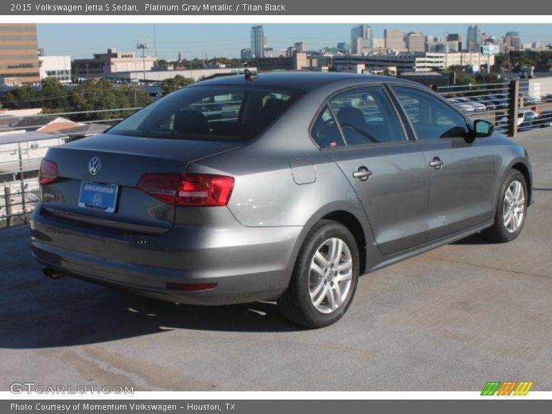 Platinum Gray Metallic / Titan Black 2015 Volkswagen Jetta S Sedan