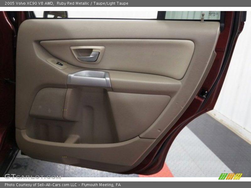 Ruby Red Metallic / Taupe/Light Taupe 2005 Volvo XC90 V8 AWD