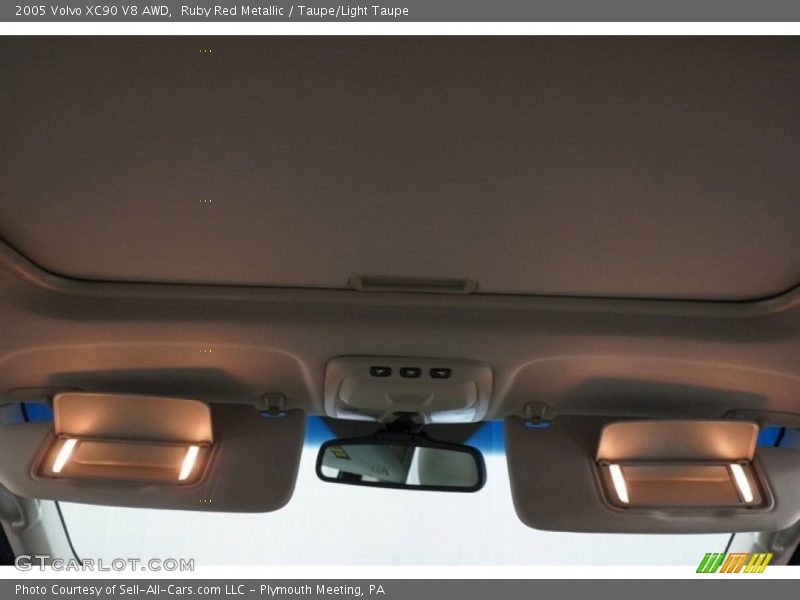 Ruby Red Metallic / Taupe/Light Taupe 2005 Volvo XC90 V8 AWD