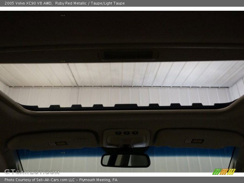 Ruby Red Metallic / Taupe/Light Taupe 2005 Volvo XC90 V8 AWD