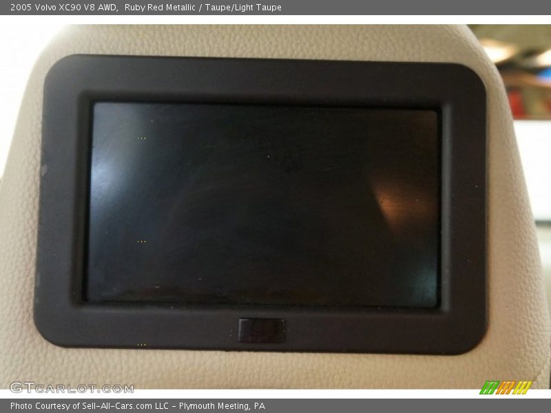 Ruby Red Metallic / Taupe/Light Taupe 2005 Volvo XC90 V8 AWD
