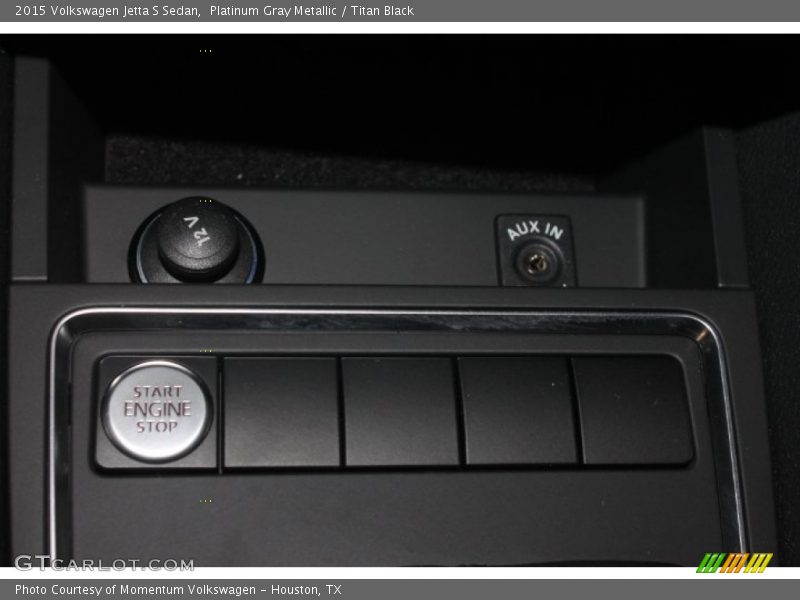 Controls of 2015 Jetta S Sedan