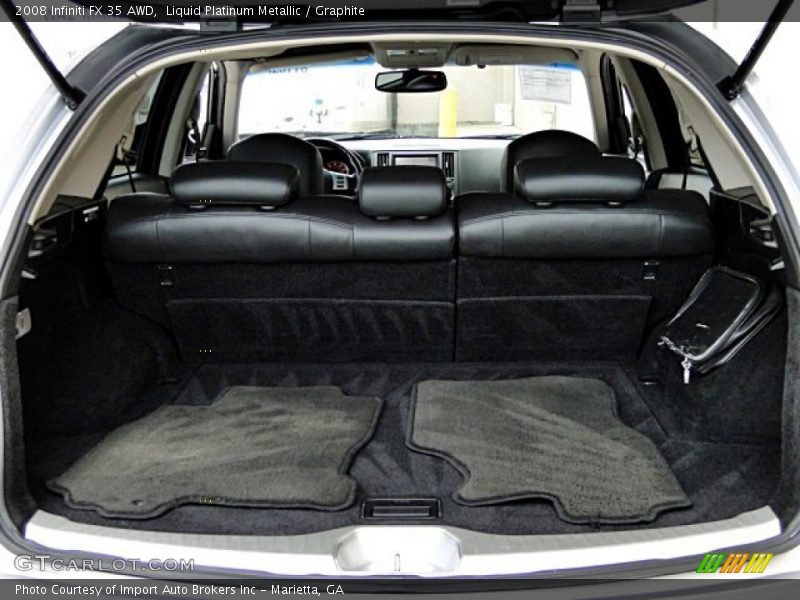 Liquid Platinum Metallic / Graphite 2008 Infiniti FX 35 AWD